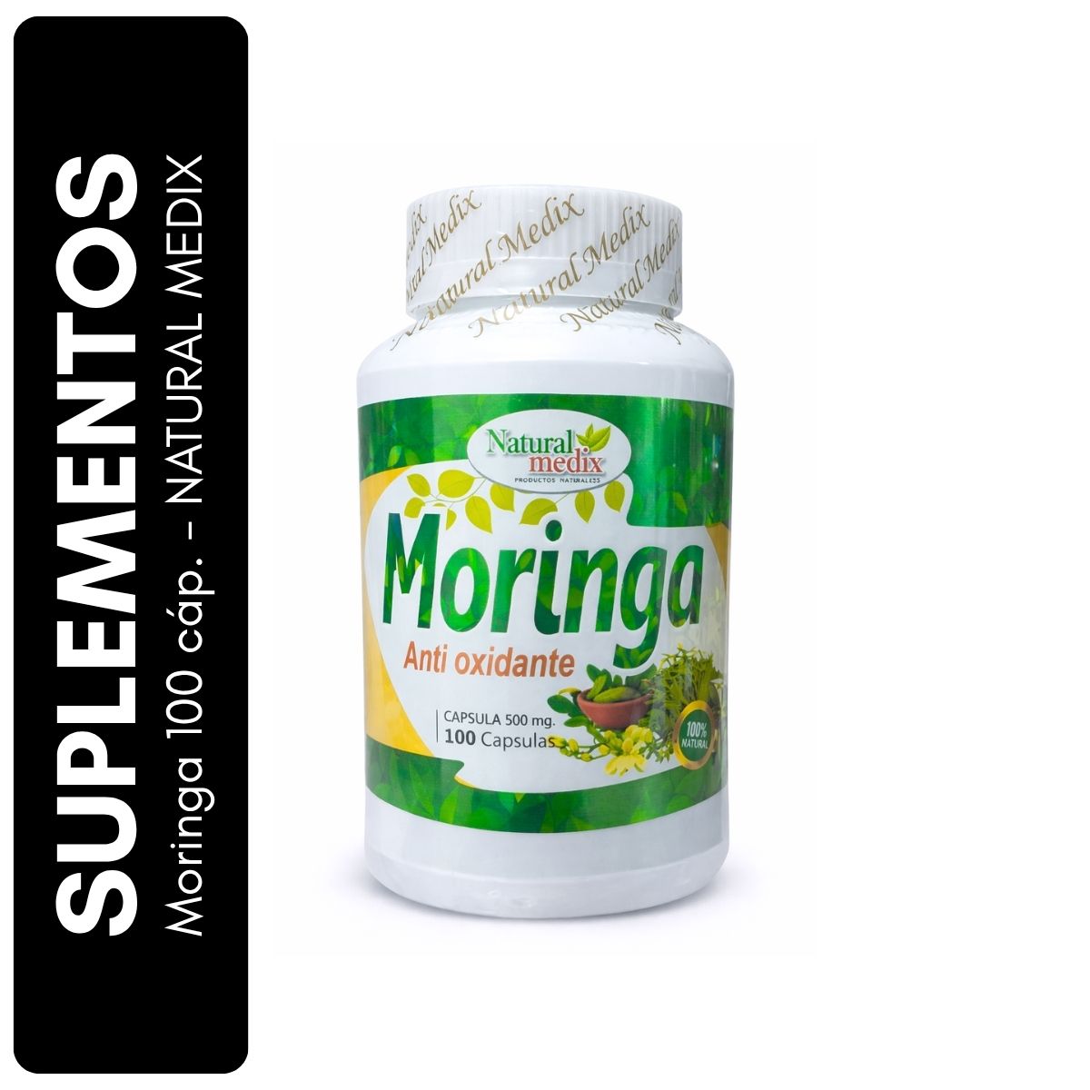 Moringa Natural Medix 100 cápsulas